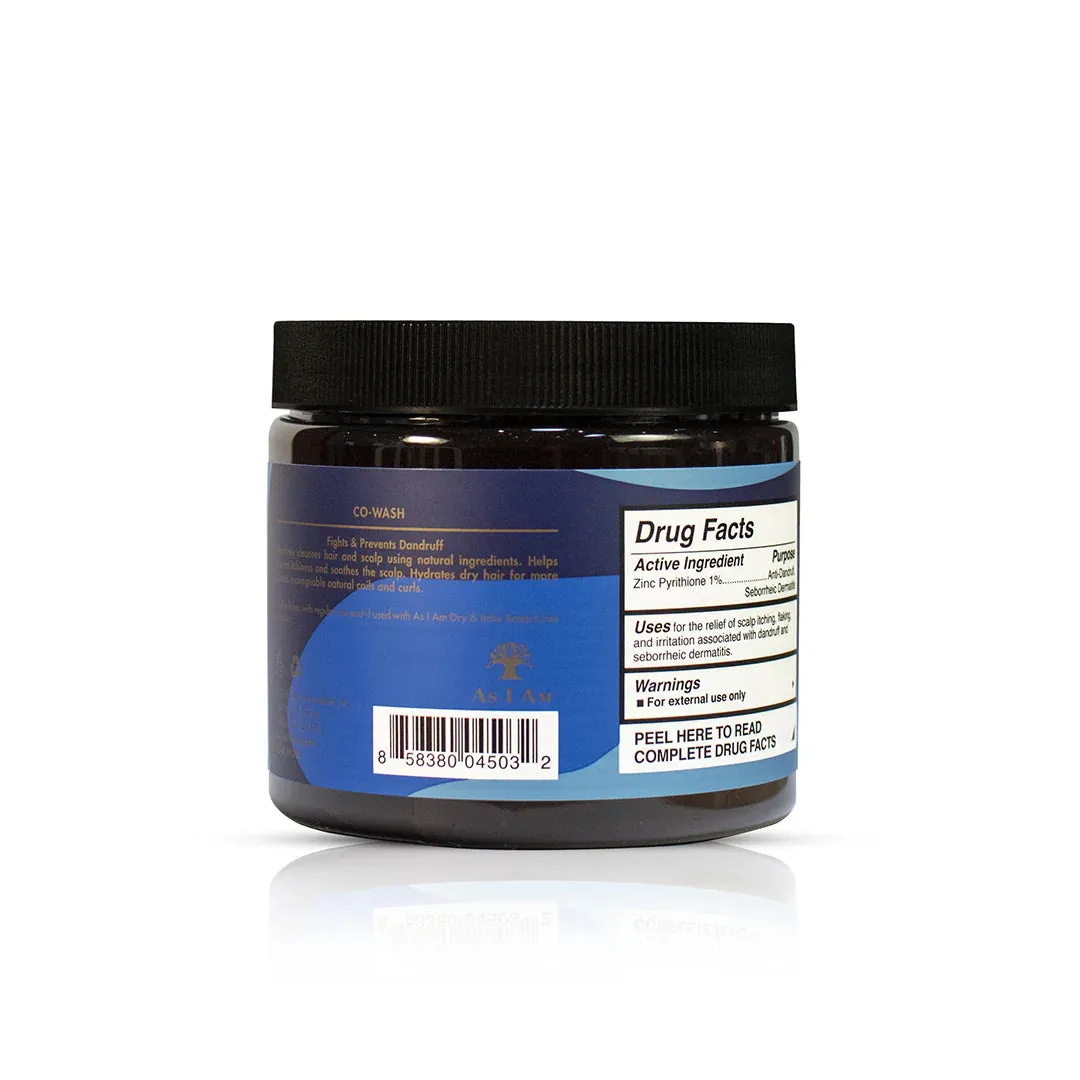 As I Am Dry & Itchy Scalp Care Olive & Tea Tree Oil Dandruff CoWash 16oz