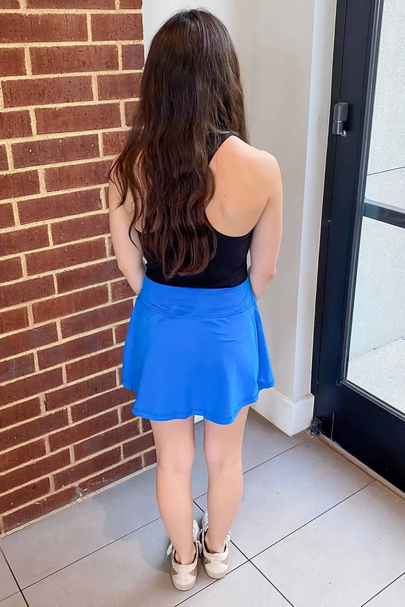 Athleisure Sonic Blue Basic Skort