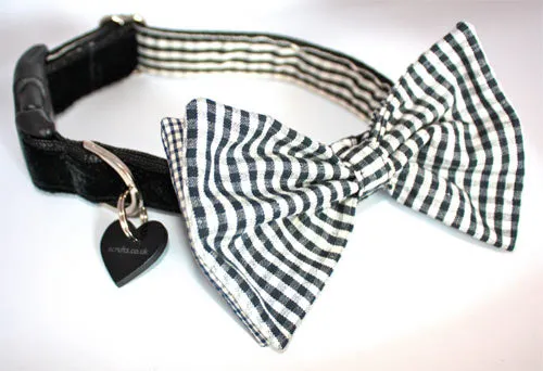 Bing Bow Wow Wow Tie Designer Dog Collar