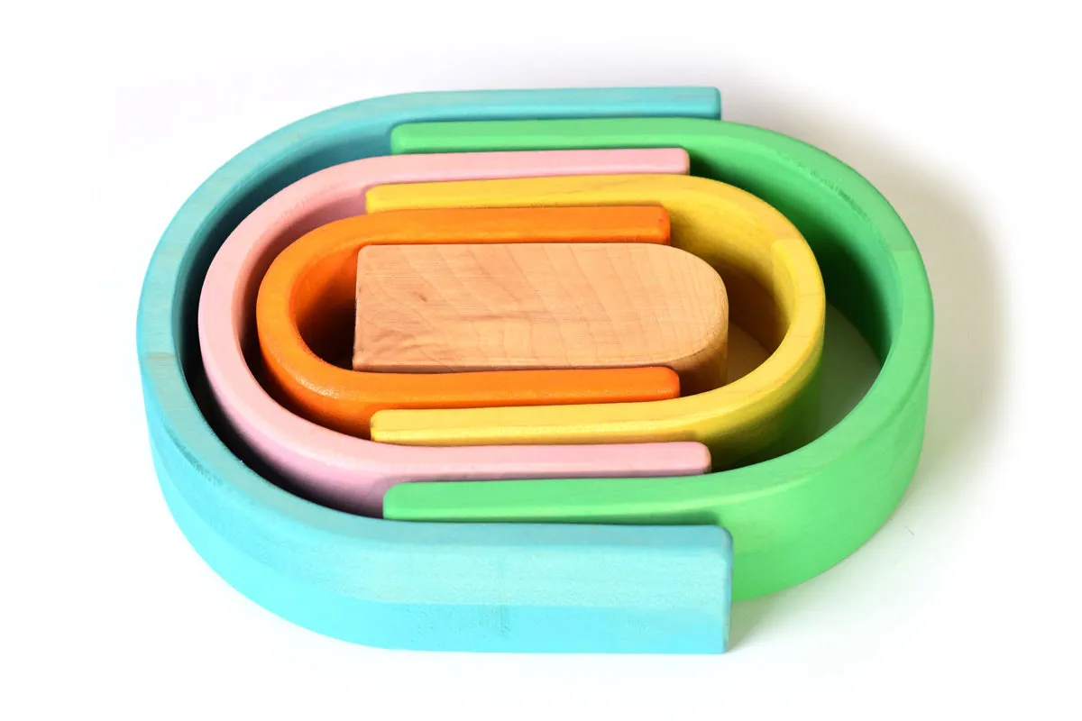 Bumbu Wooden Pastel Arches