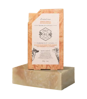Citrus & Vanilla Pet Shampoo Bar