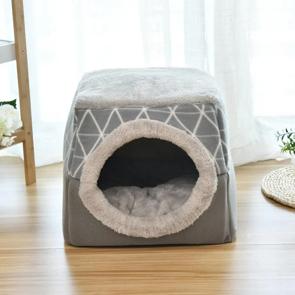 Cozy House Bed for Cats