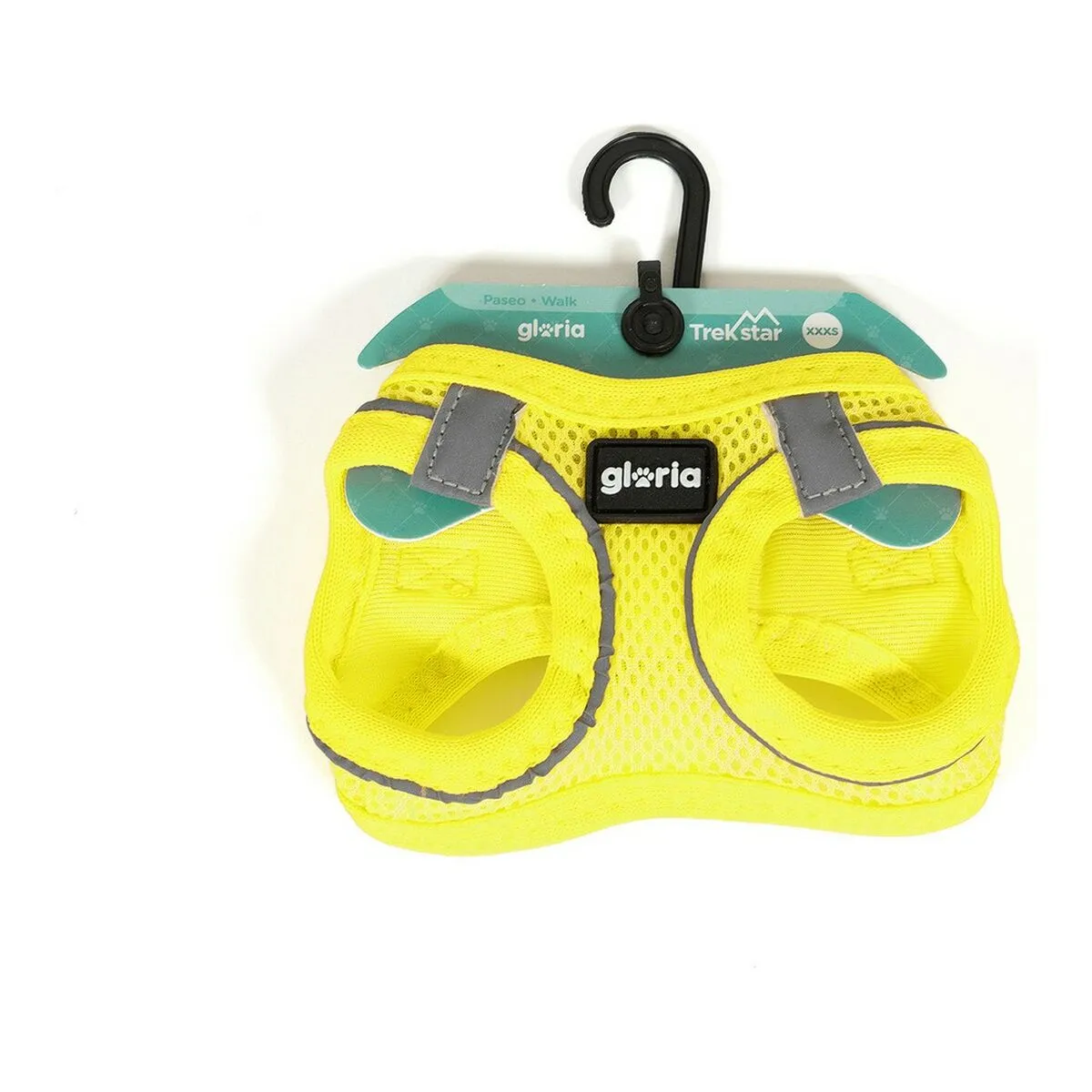 Dog Harness by Gloria Air Mesh Trek Star Yellow Size Xxxs 1820 Cm
