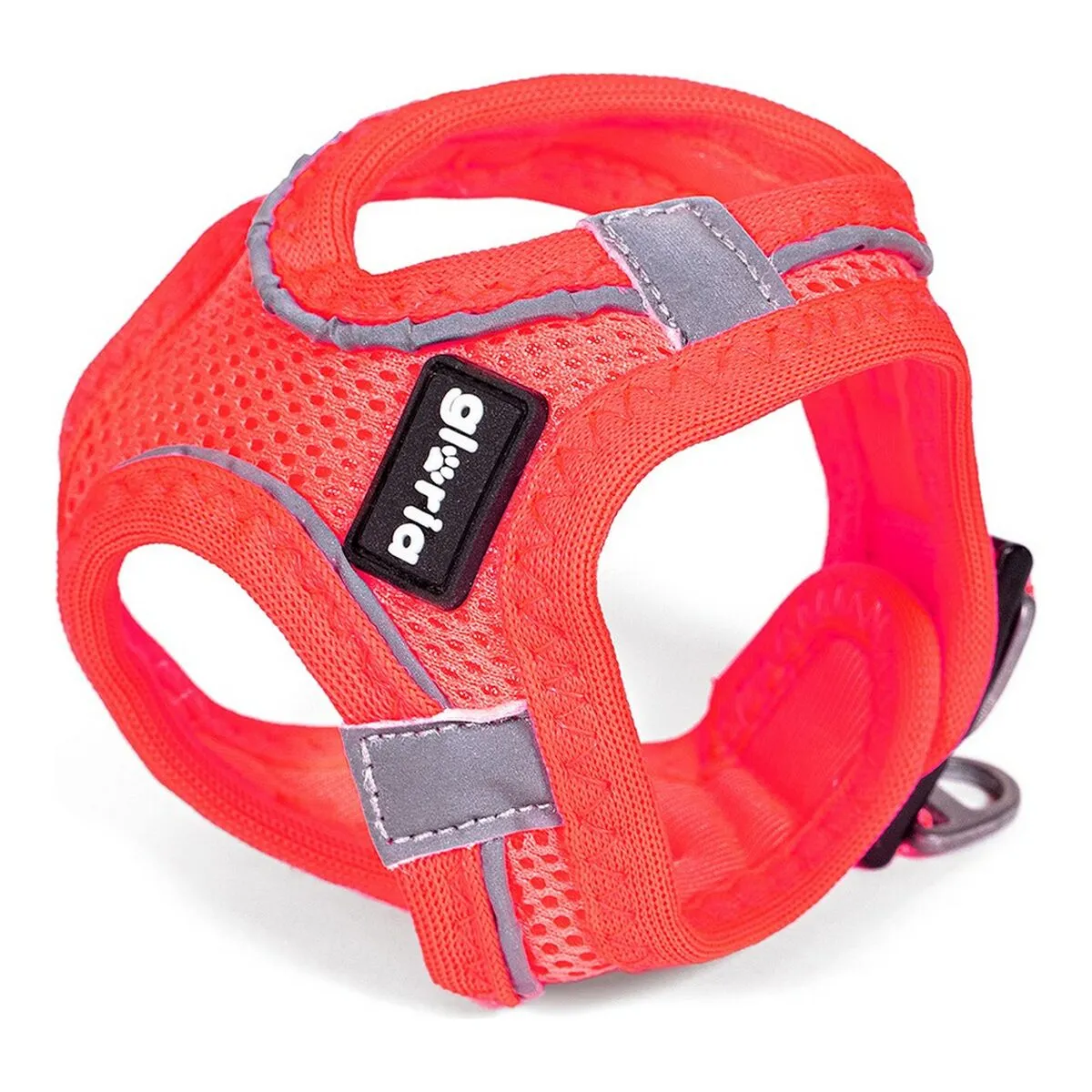 Dog Harness Gloria Air Mesh Trek Star Adjustable Pink l 33.4-35 Cm