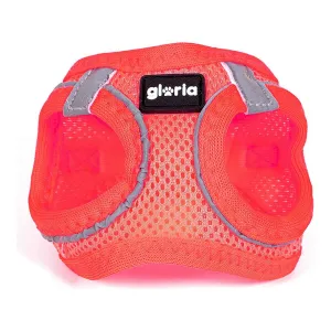 Dog Harness Gloria Air Mesh Trek Star Adjustable Pink l 33.4-35 Cm