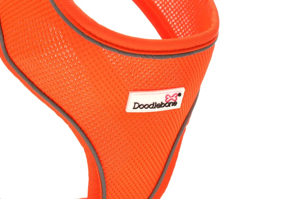 Doodlebone Airmesh Dog Harness - Tangerine Orange
