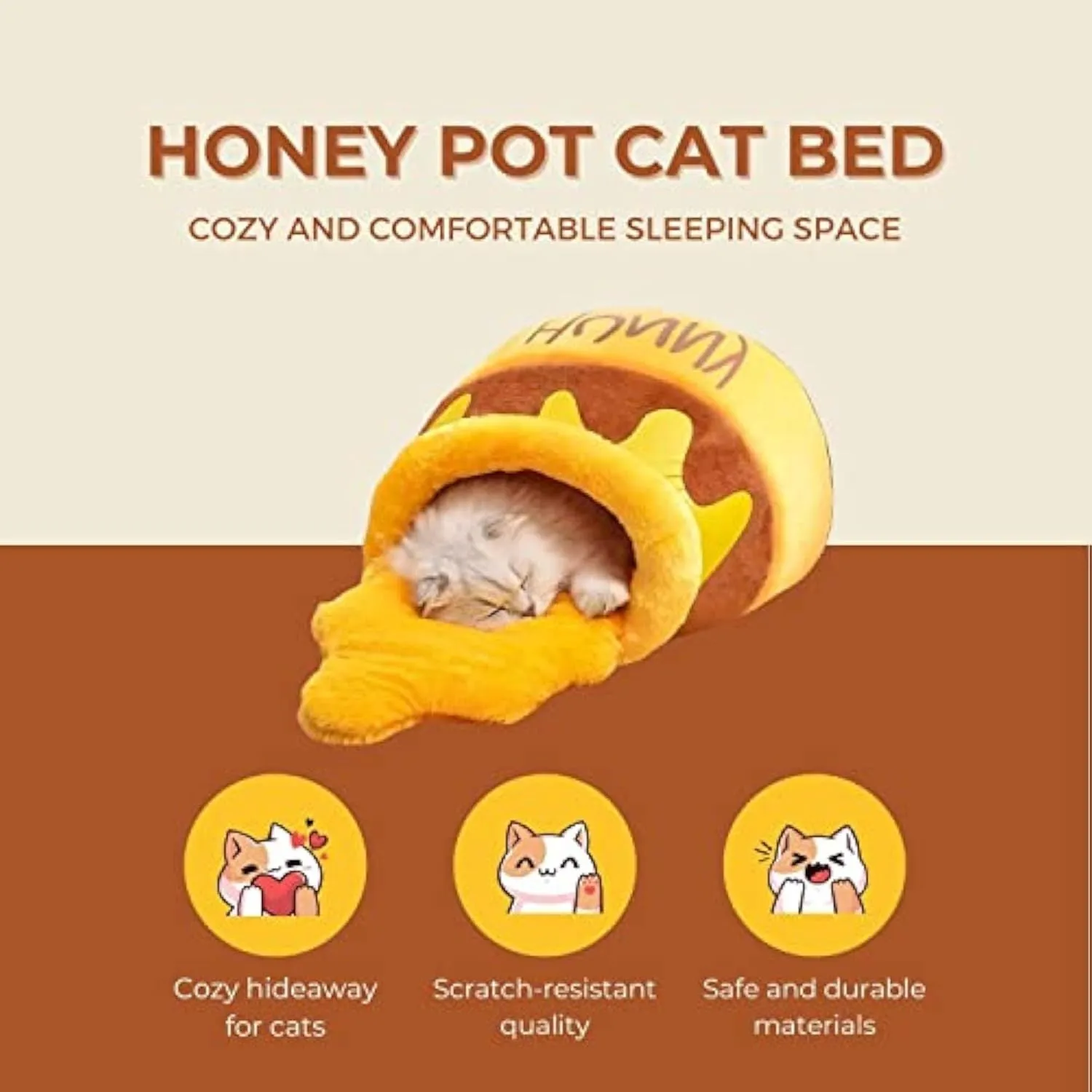 Honey Pot Cat Bed