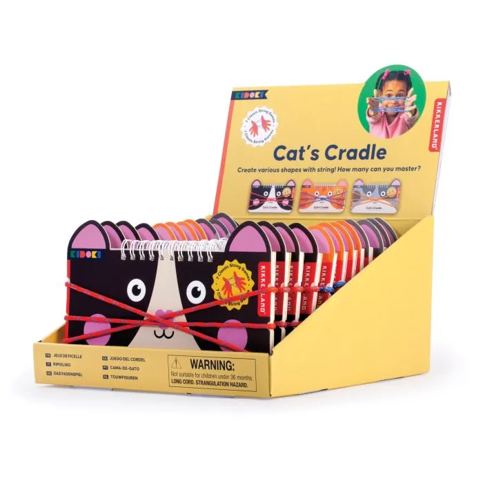 Kikkerland Kidoki Cats Cradle Kit