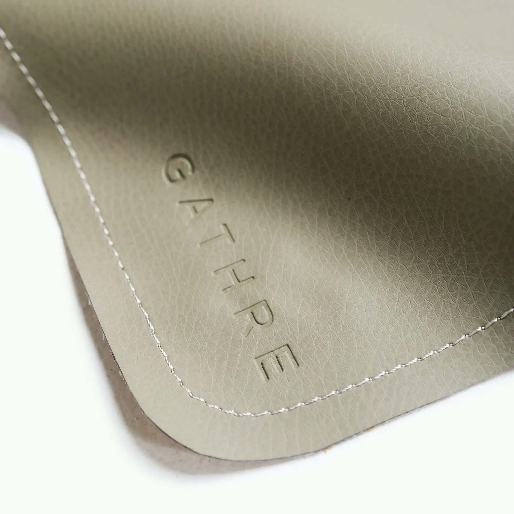 Leather Micro Changing Mat - Grove by Gathre