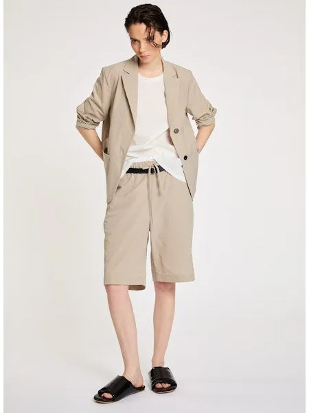 Lis Lareida Athleisure Blazer in Taupe