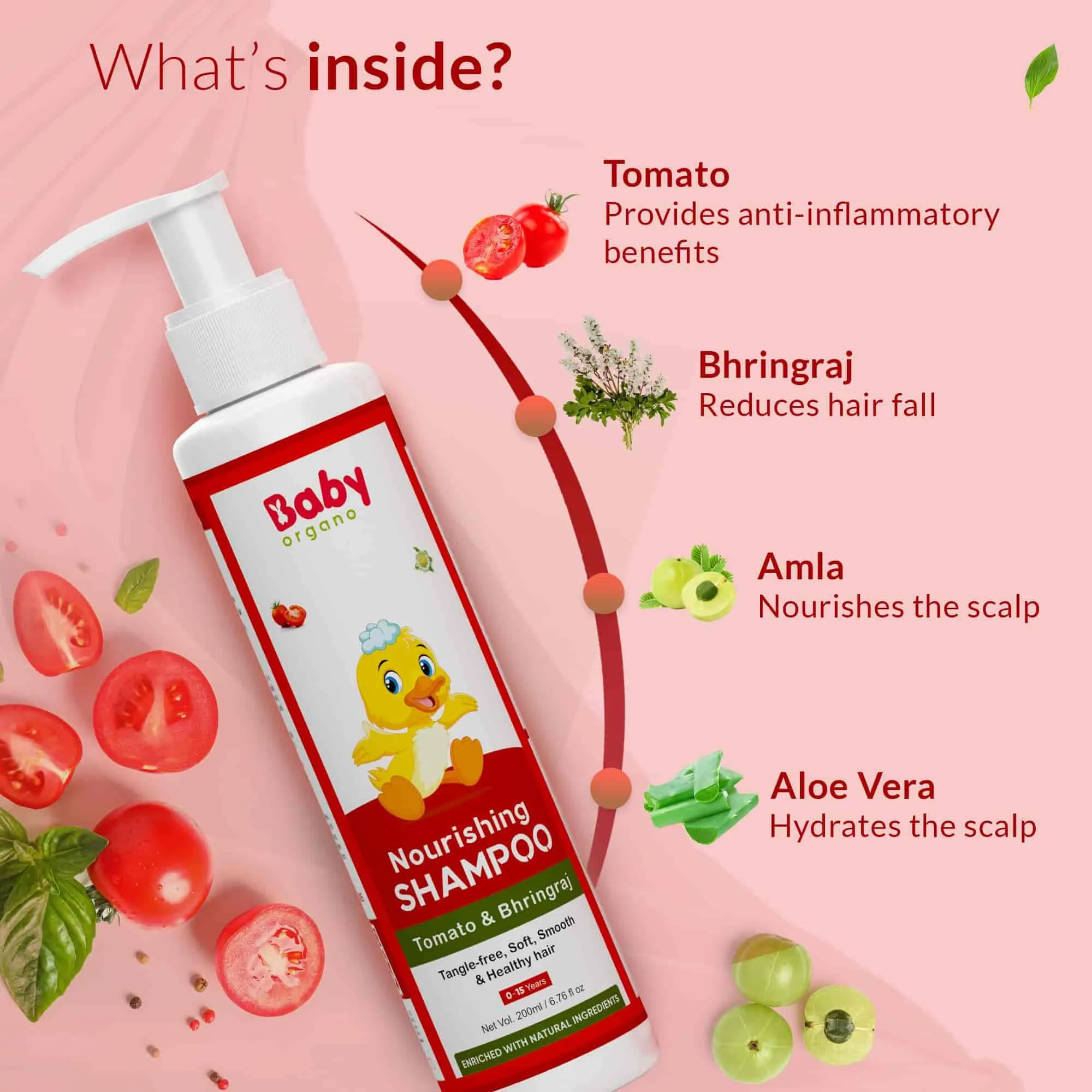 Natural Bath Care Combo | Gentle Baby Wash (200ml)   Baby Shampoo (200ml) | 100% Based on Ayurveda