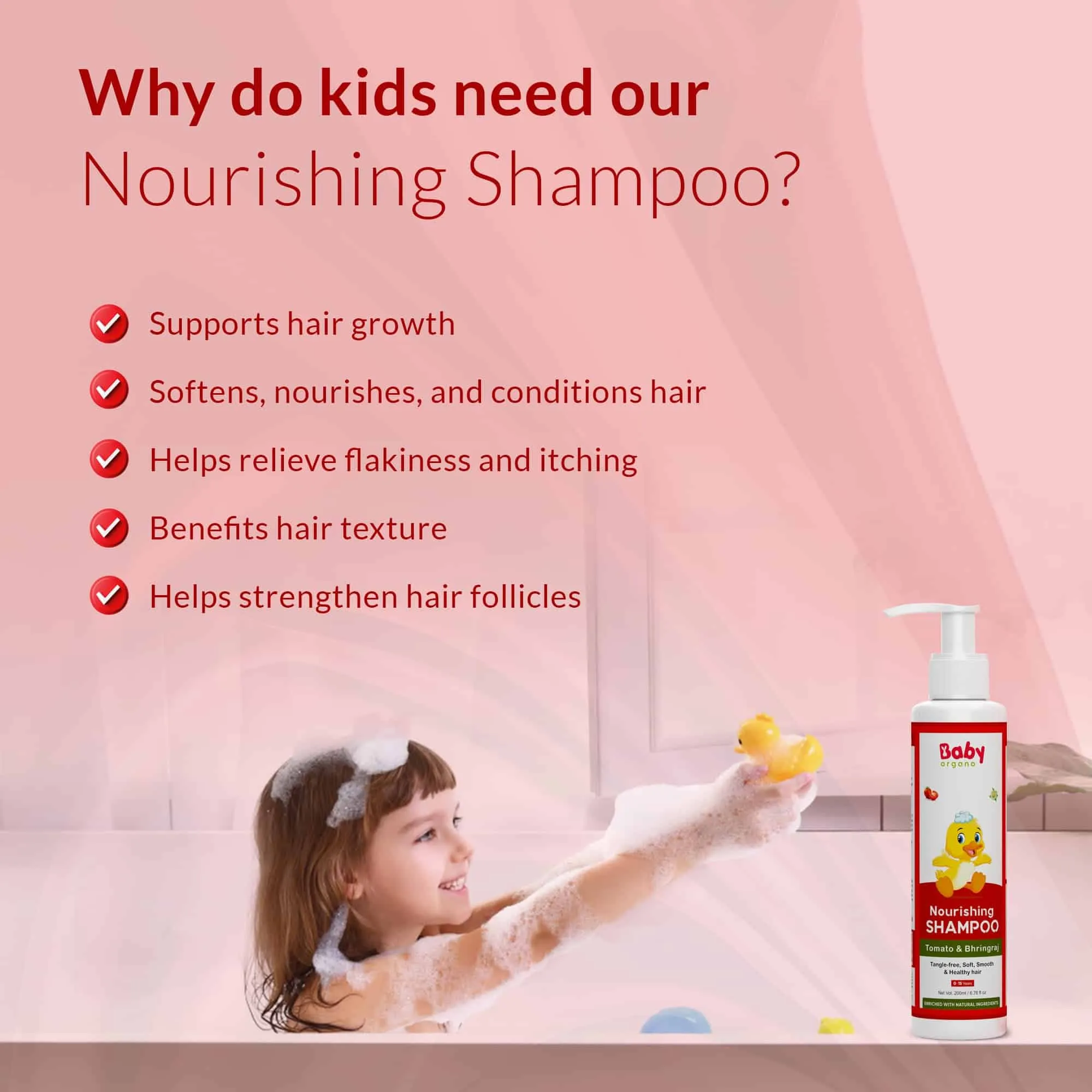 Natural Bath Care Combo | Gentle Baby Wash (200ml)   Baby Shampoo (200ml) | 100% Based on Ayurveda