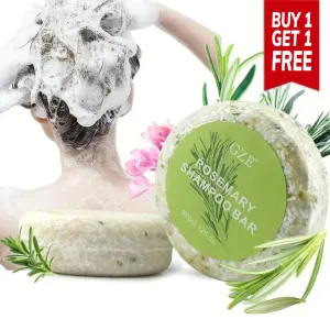 Rosemary Oil Miracle Shampoo Bar for Hair Growth - (Buy 1 Get 1 Free)