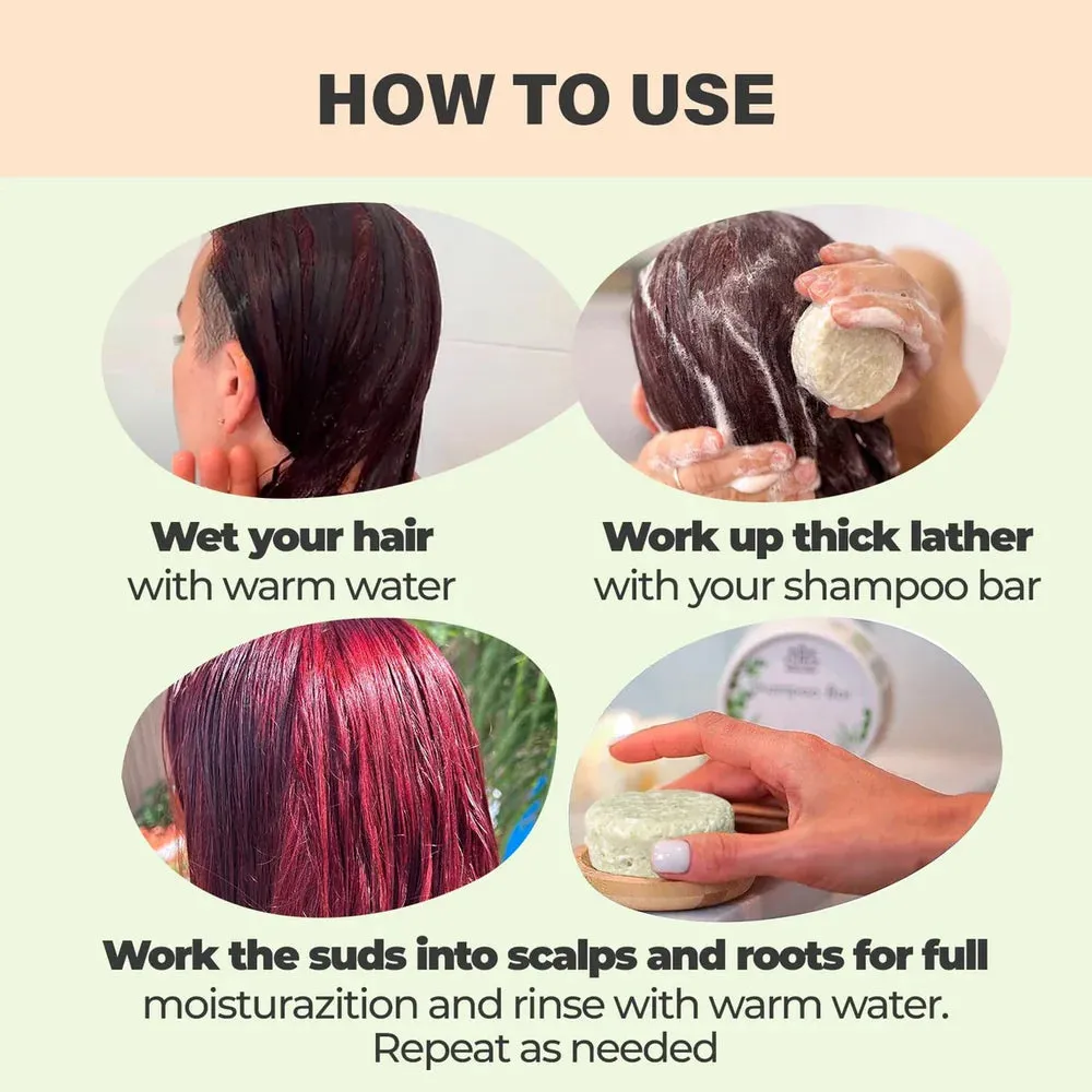 Rosemary Oil Miracle Shampoo Bar for Hair Growth - (Buy 1 Get 1 Free)