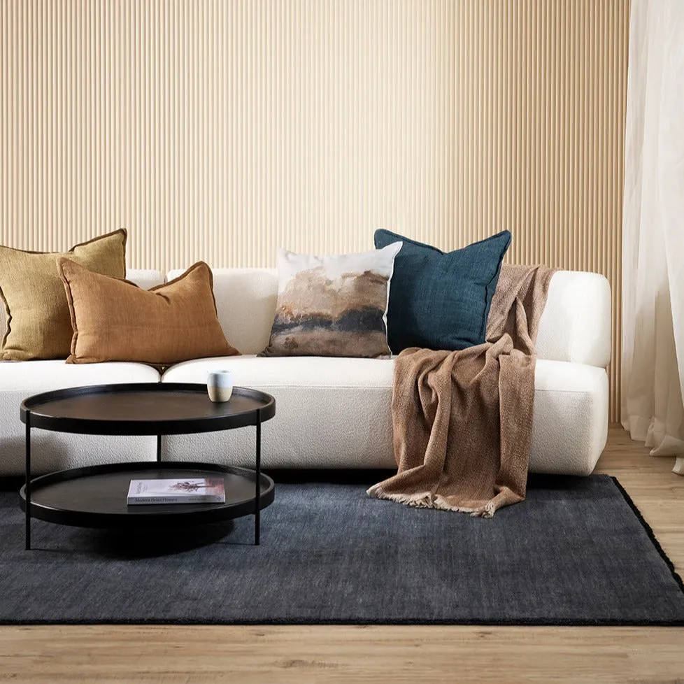 Sandringham Floor Rug - Storm Navy