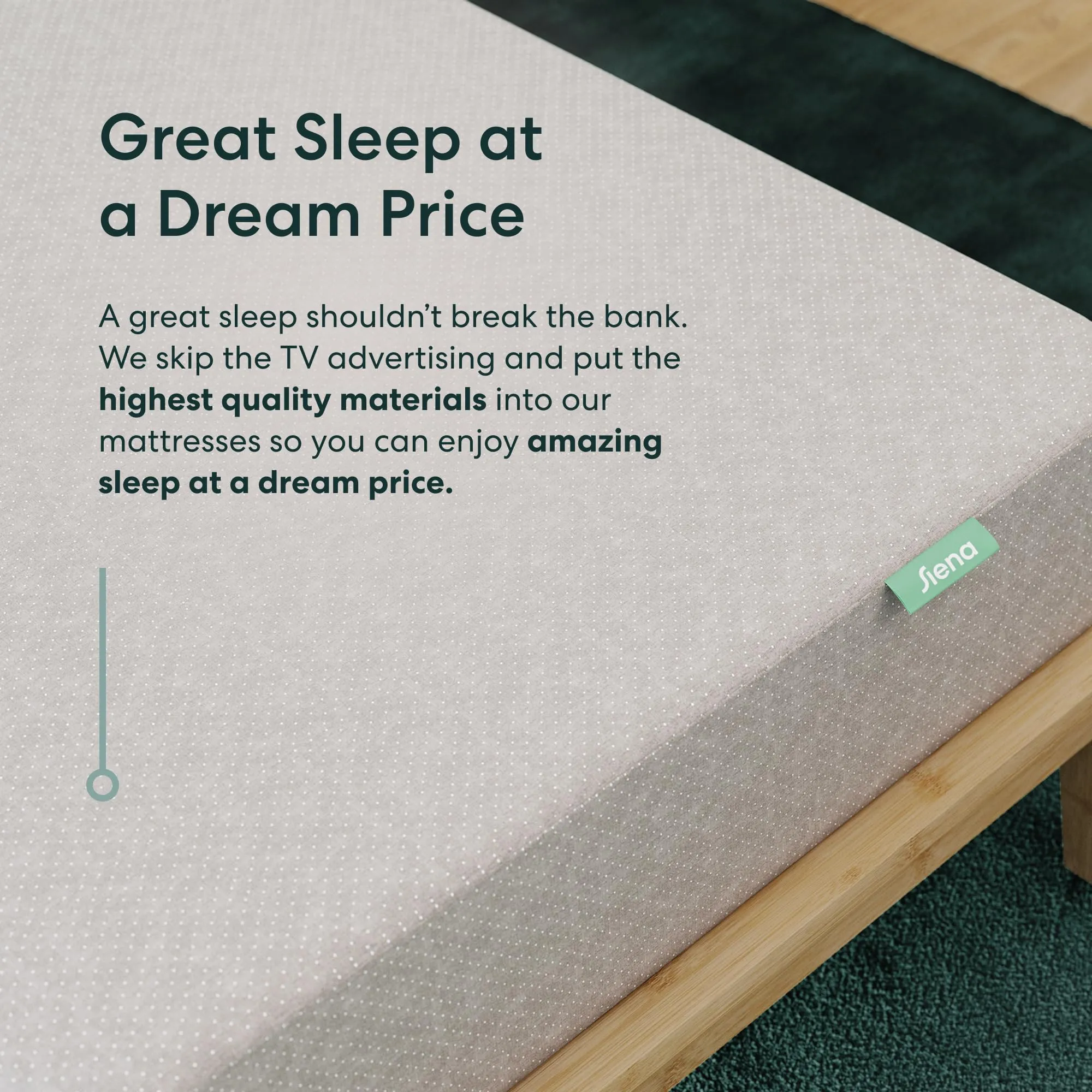 Siena 8 Twin Mattress - Gel Memory Foam - Medium Firm - 180 Night Trial - Premium Pressure-Relieving Layers - 10 Year Manufacturer Warranty - CertiPUR-US Certified