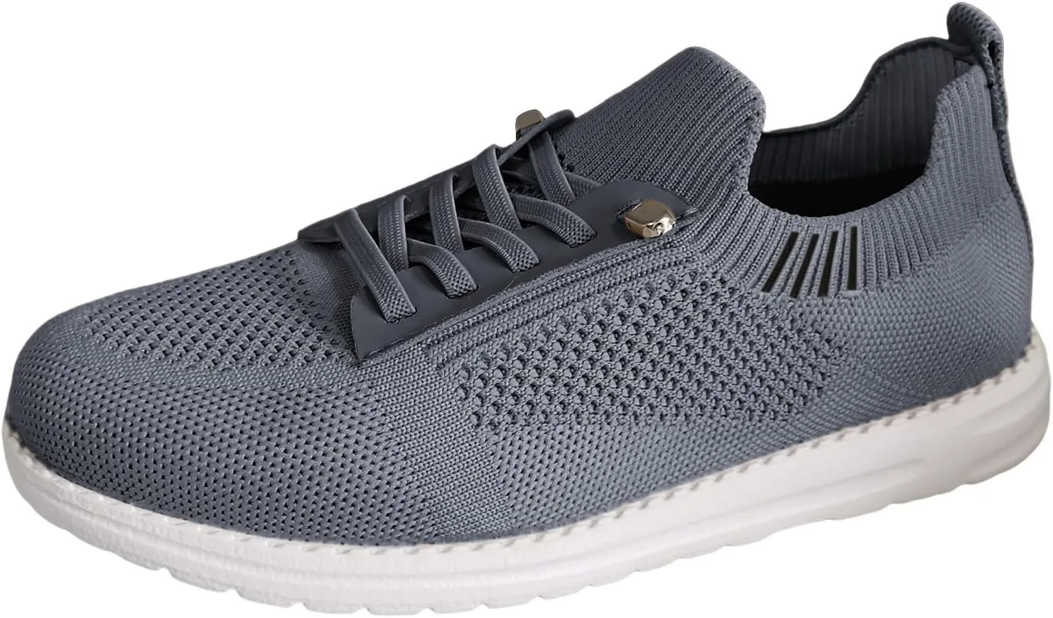 Sneakers for Women Walking Shoes Non Slip Lightweight Breathable Tennis Shoes Work Shopping Travel Slip On Fashion Sneakers