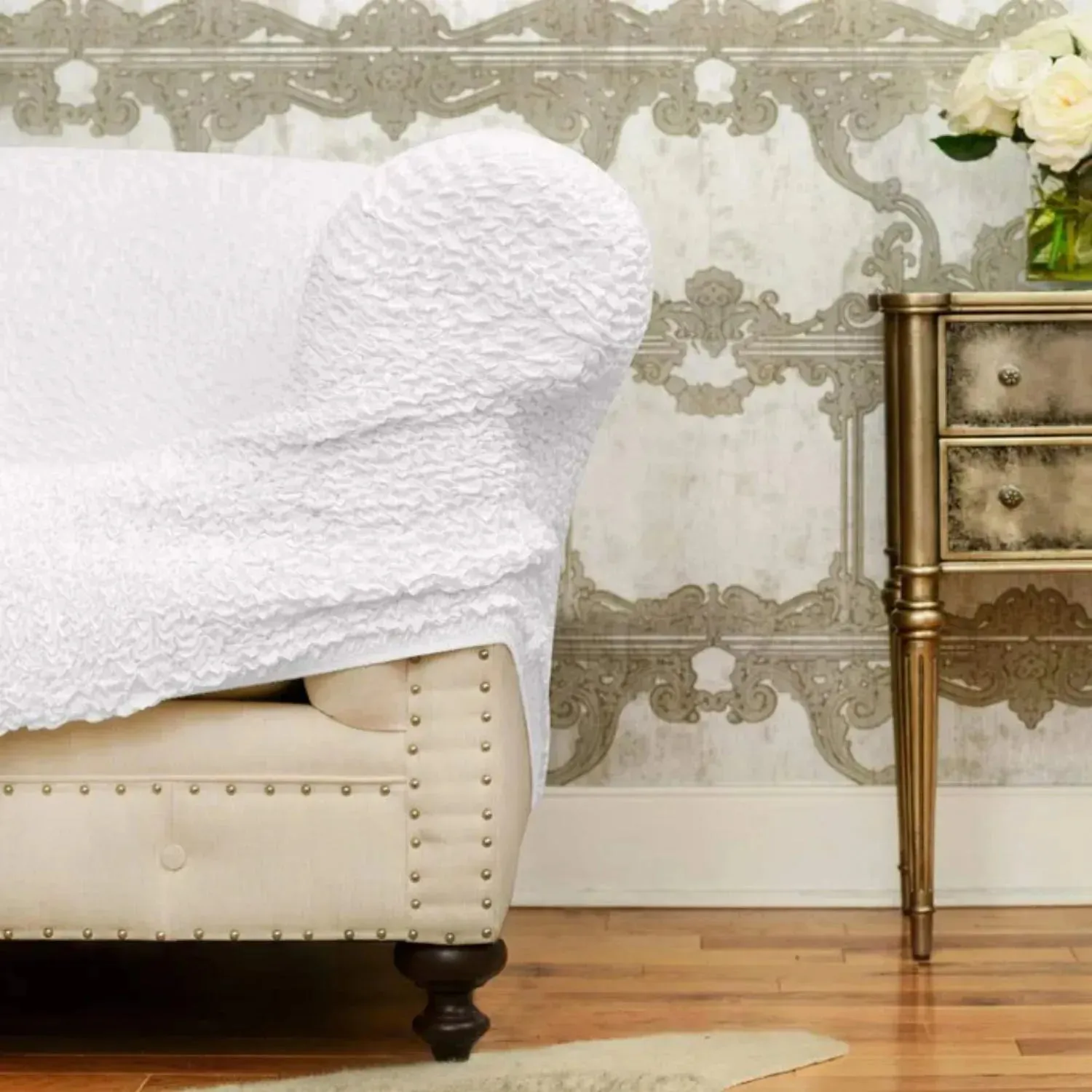 Sofa 3 Seater Slipcover, Microfibra Collection