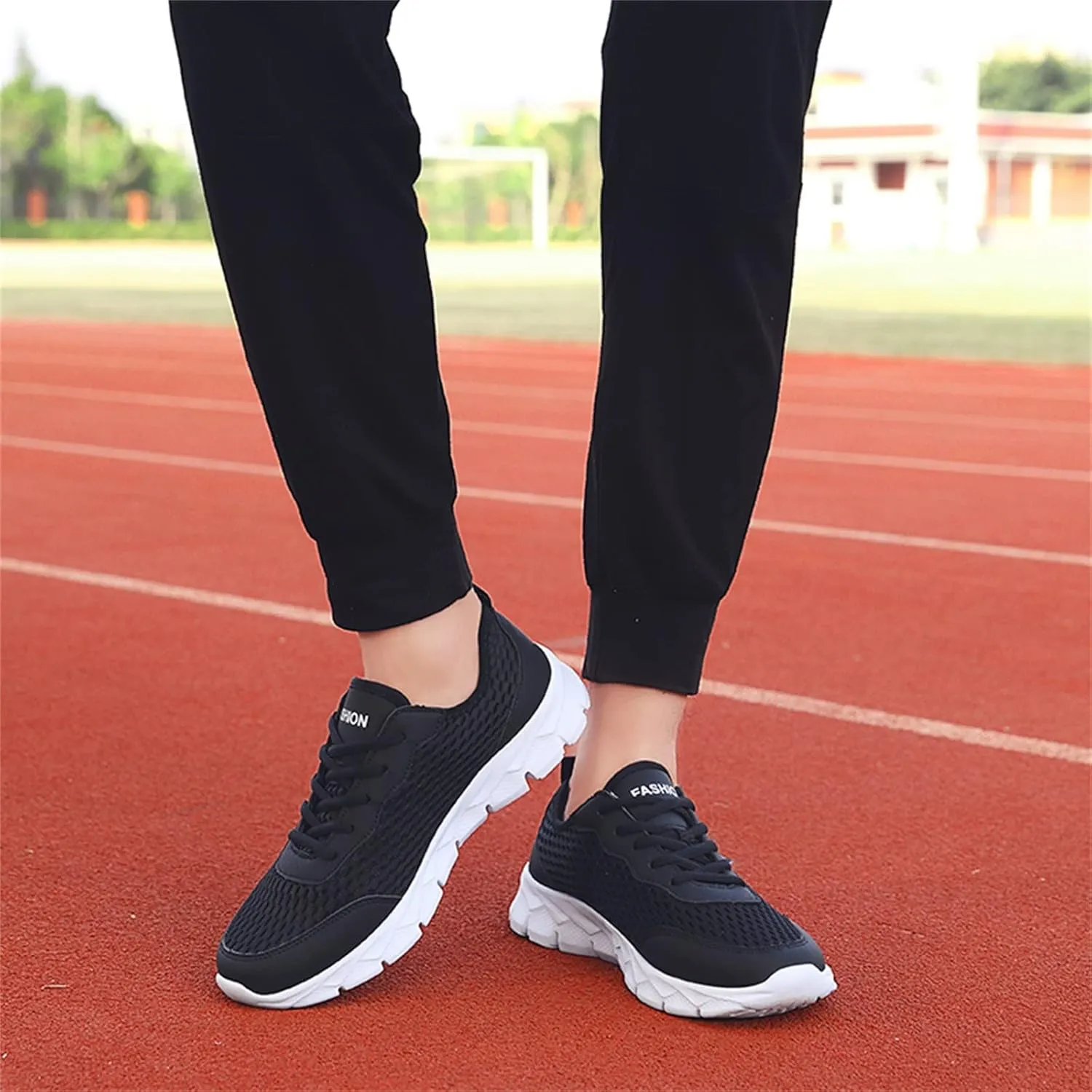 Women's Lace Up Walking Running Shoes Tennis Casual Womens Tennis Shoes Athletic Men Casual Shoes Casual Sneakers Steel Toe Tennis Shoe Cross Trainer Shoe