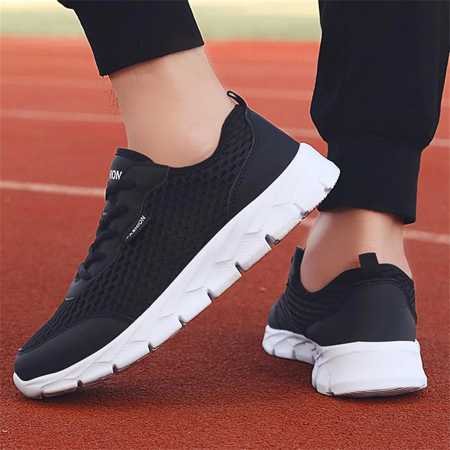 Women's Lace Up Walking Running Shoes Tennis Casual Womens Tennis Shoes Athletic Men Casual Shoes Casual Sneakers Steel Toe Tennis Shoe Cross Trainer Shoe