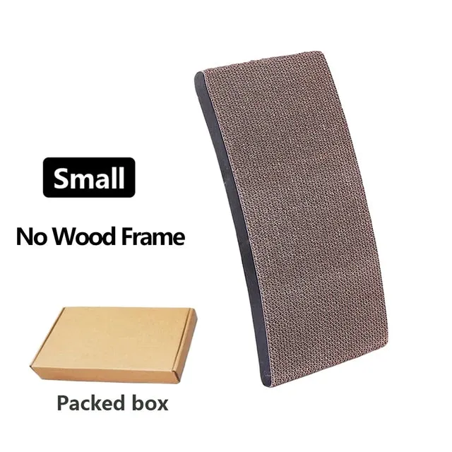 Wood multi-functional cat scratching post